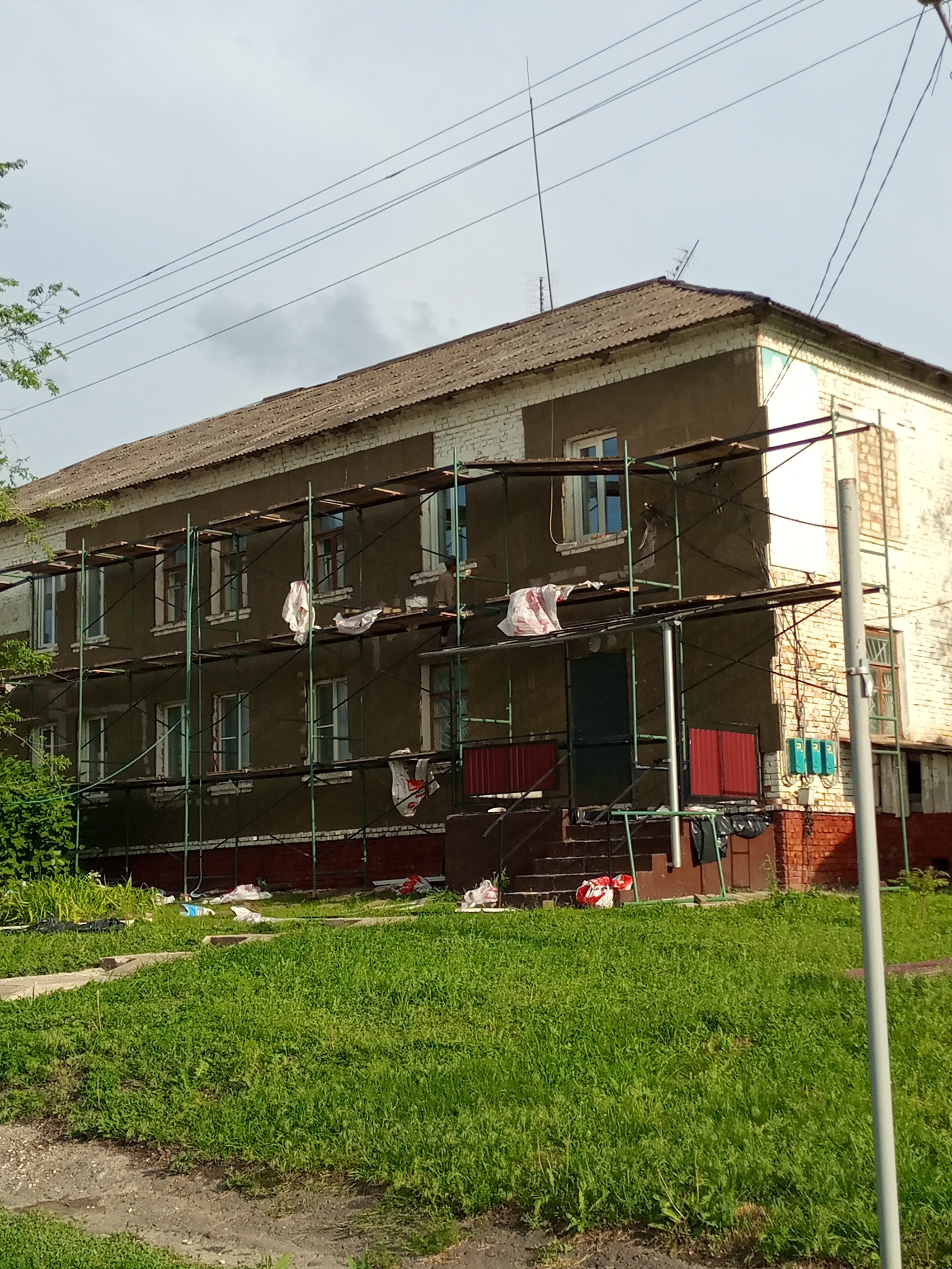 Капитальный ремонт МКД ул. Мира д.10 с. Советское.