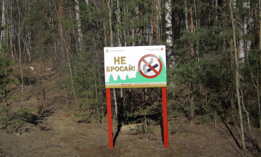 Правила пожарной безопасности в лесу..