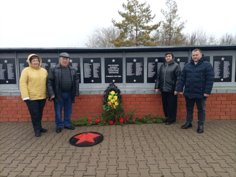 Митинг к Дню освобождения села. Митинг к Дню освобождения села.