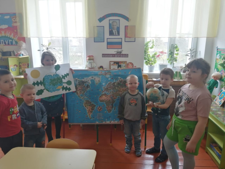 В МБДОУ "Советский детский сад" провели день Матери-Земли.